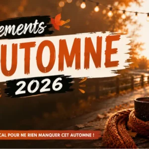 top évènements automne 2026